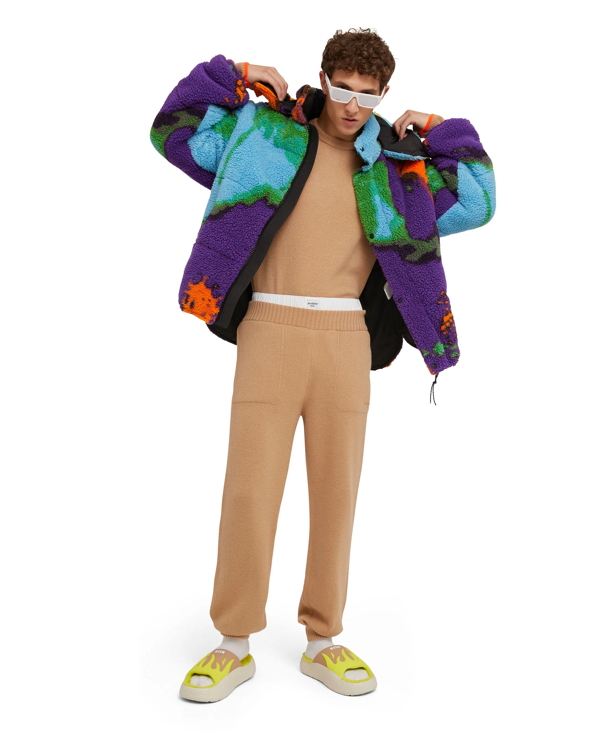 Cashmere blend track pants - Image 5