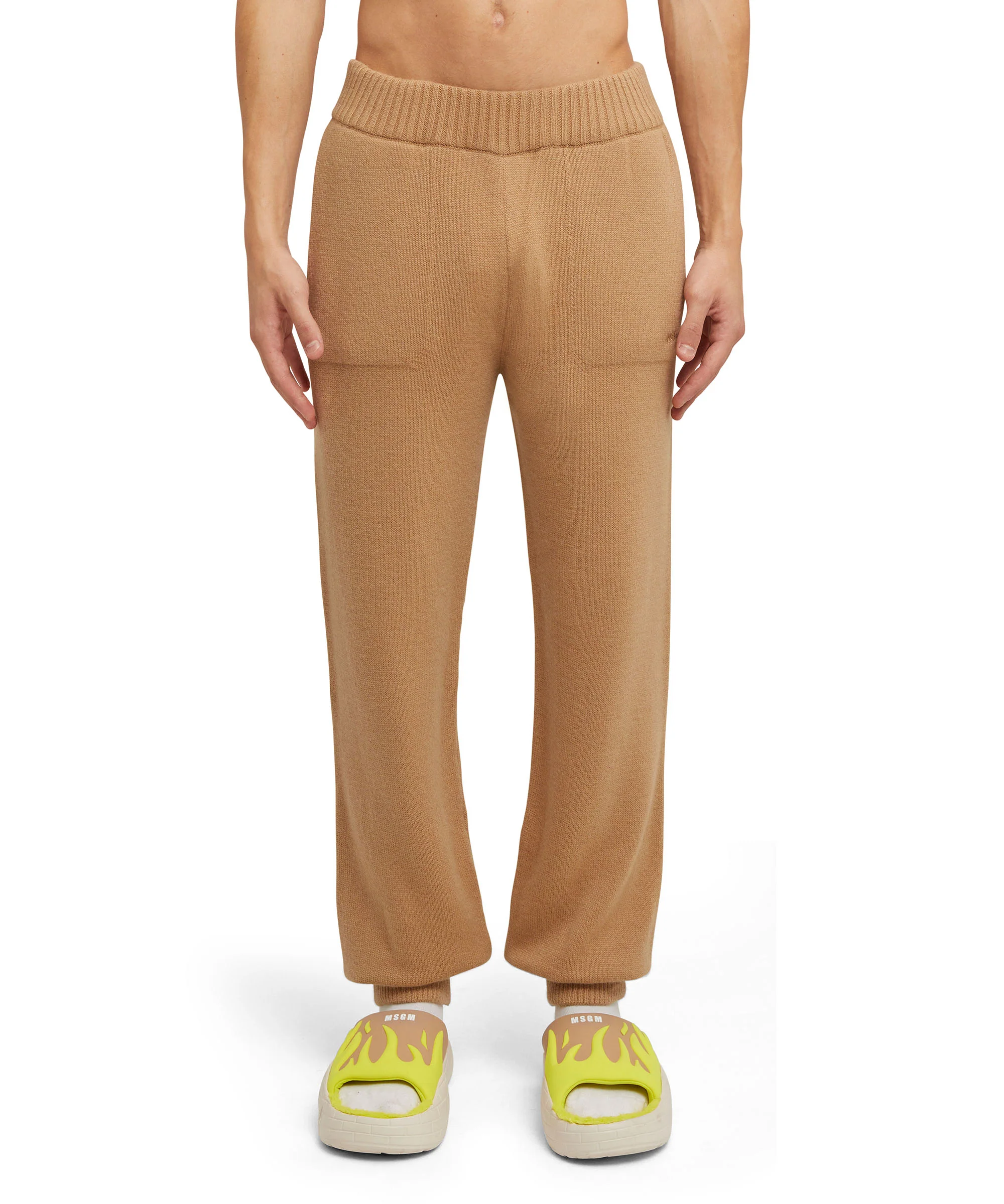 Cashmere blend track pants - Image 7