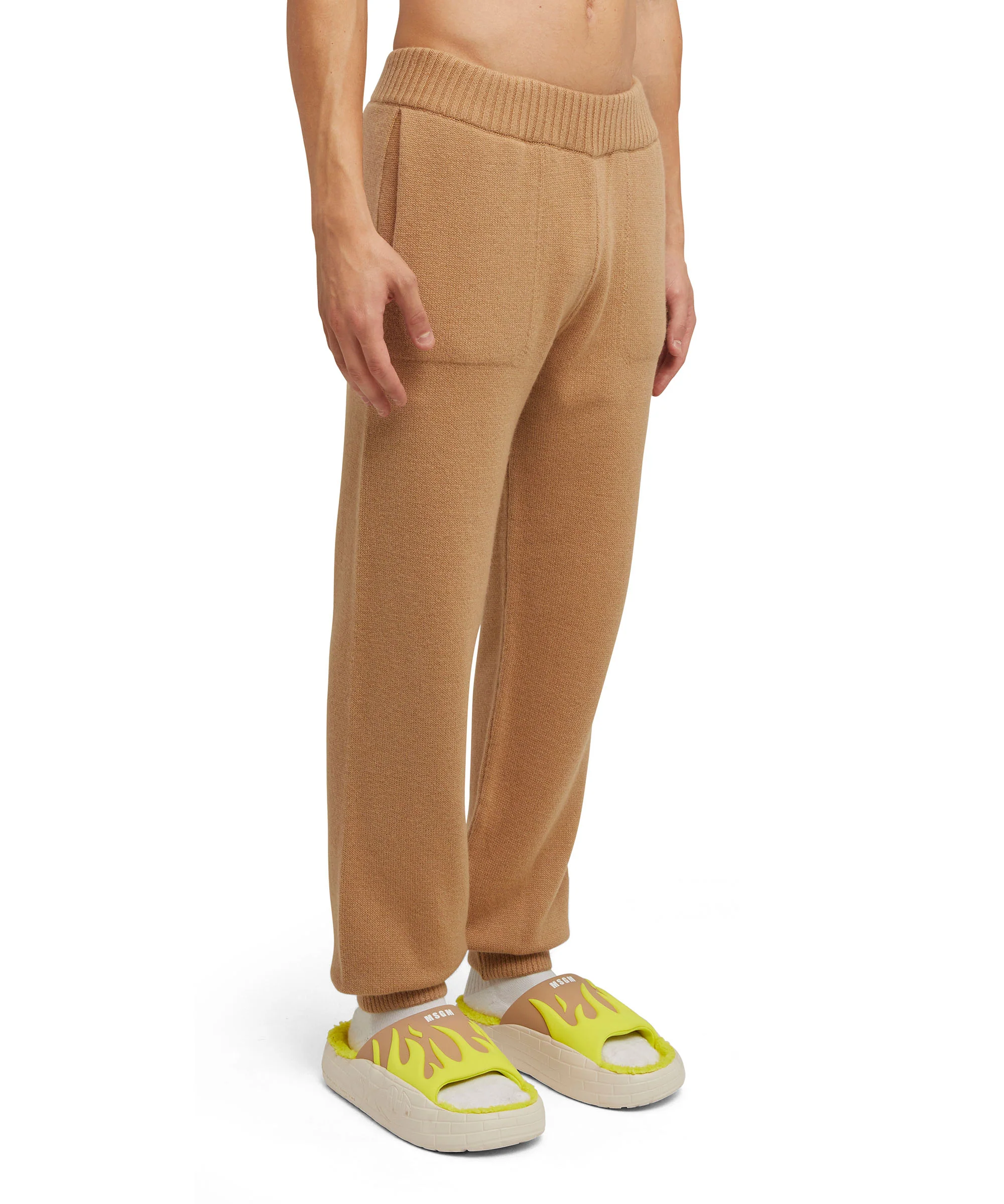 Cashmere blend track pants - Image 9