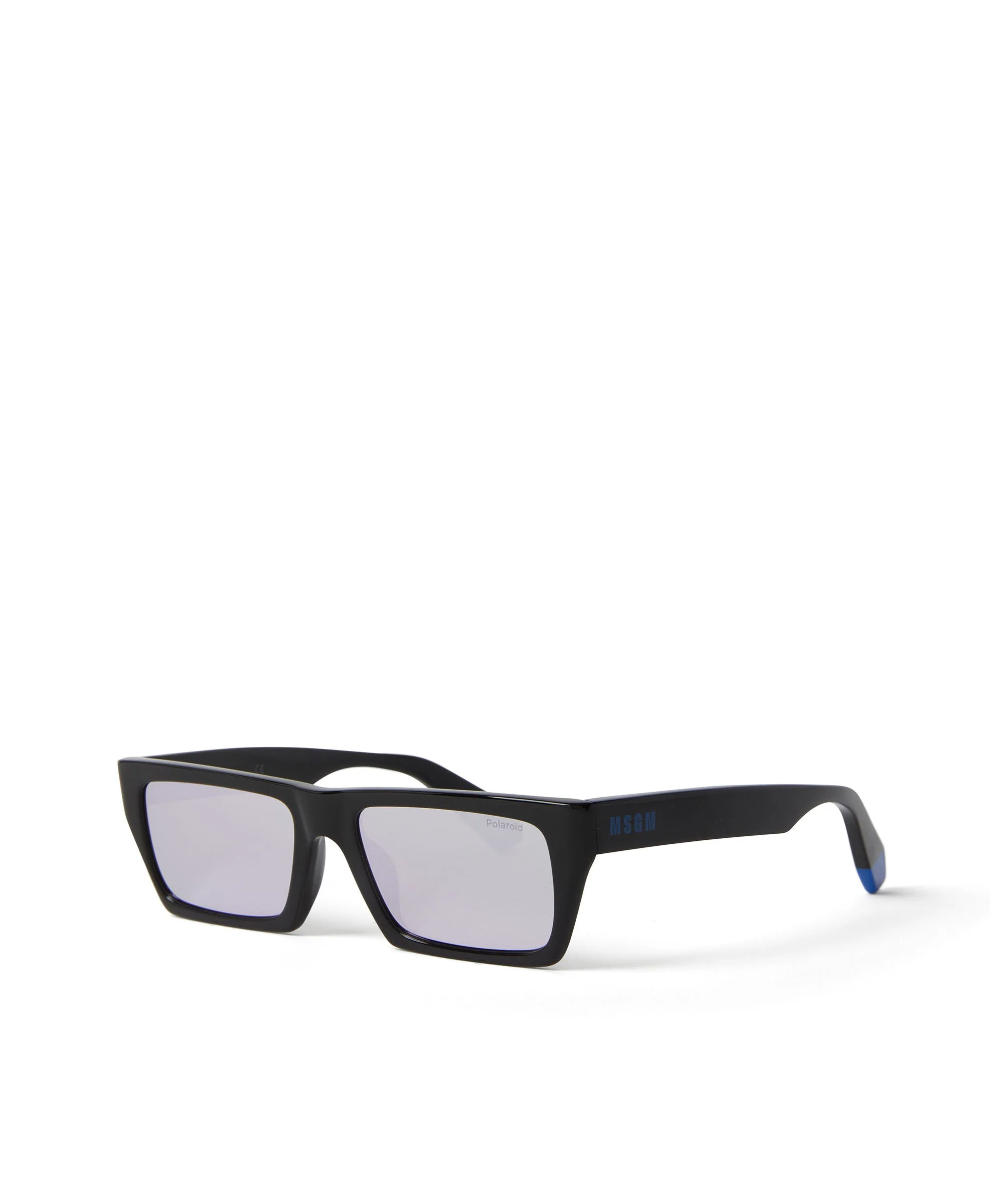 Mirrored sunglasses in Polaroid acetate for MSGM - Image 3