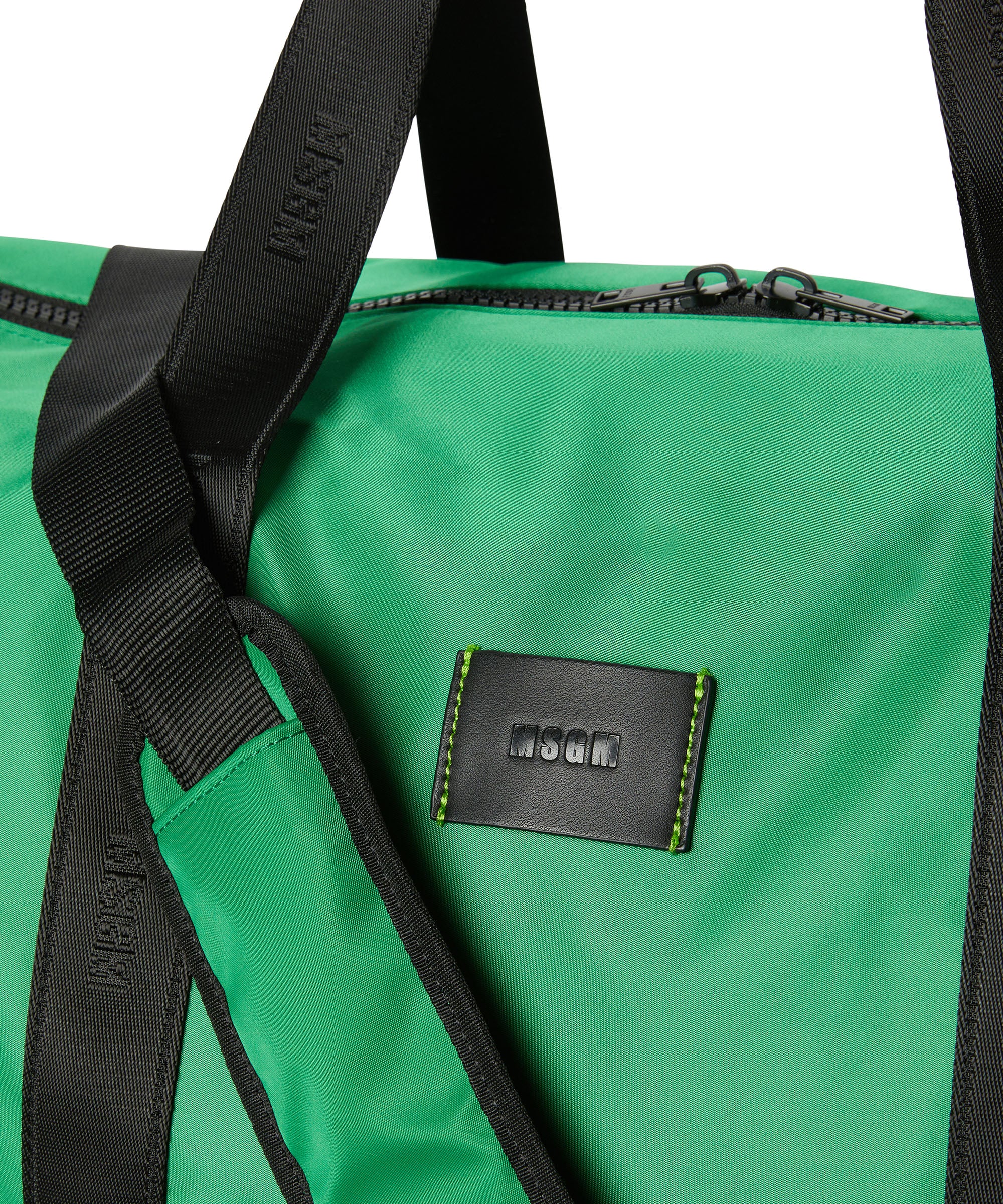 MSGM signature nylon duffle bag - Image 4