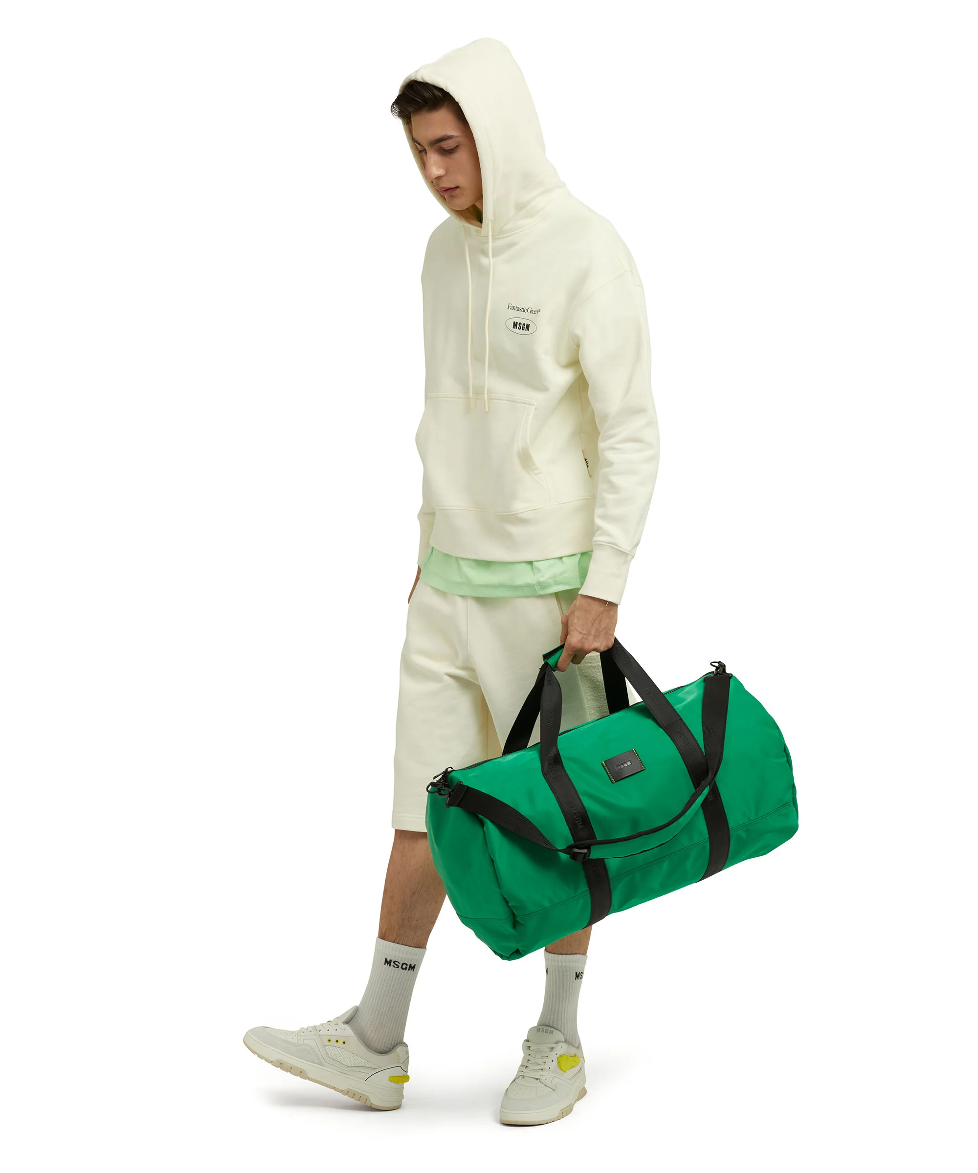 MSGM signature nylon duffle bag - Image 5