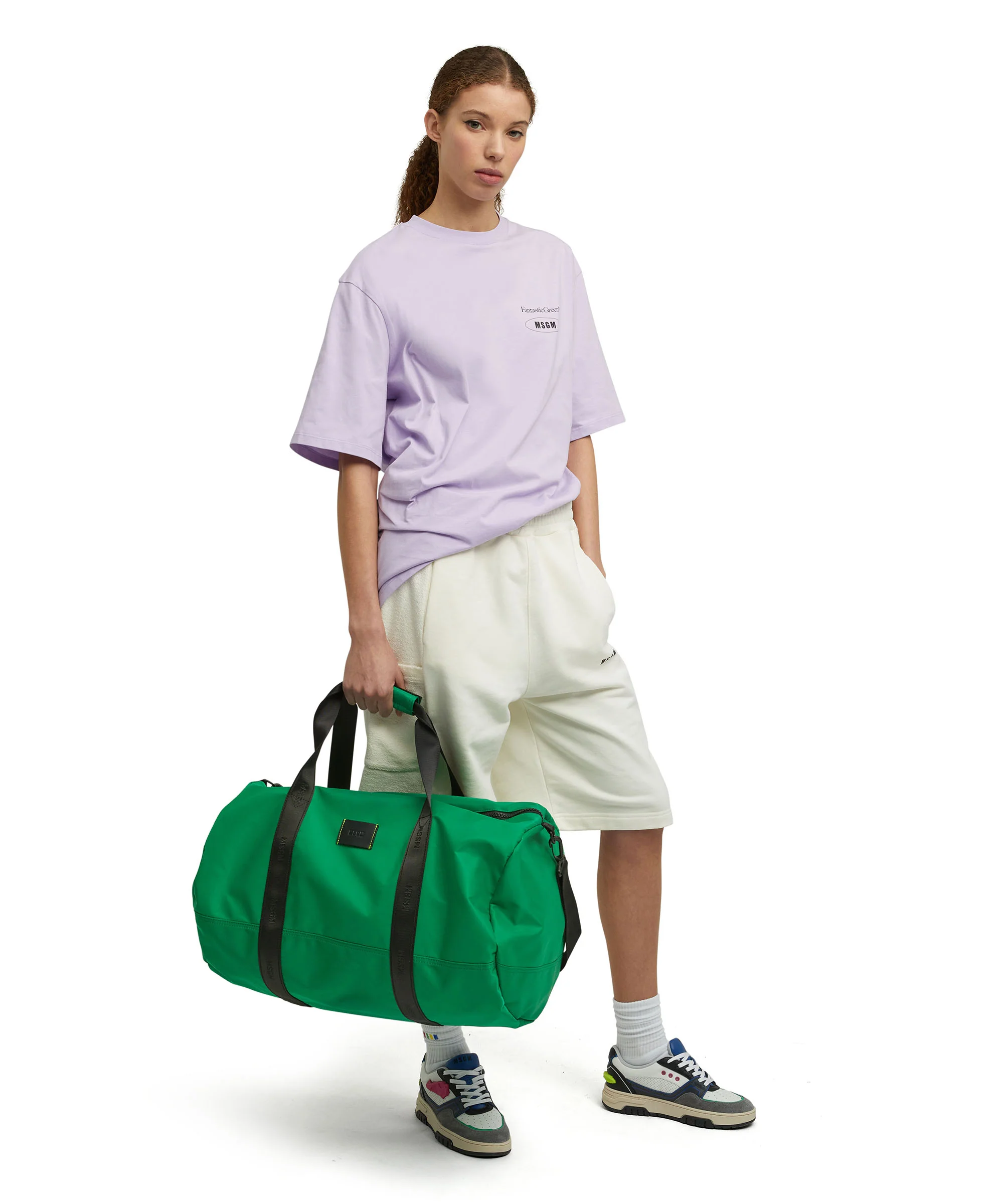MSGM signature nylon duffle bag - Image 6