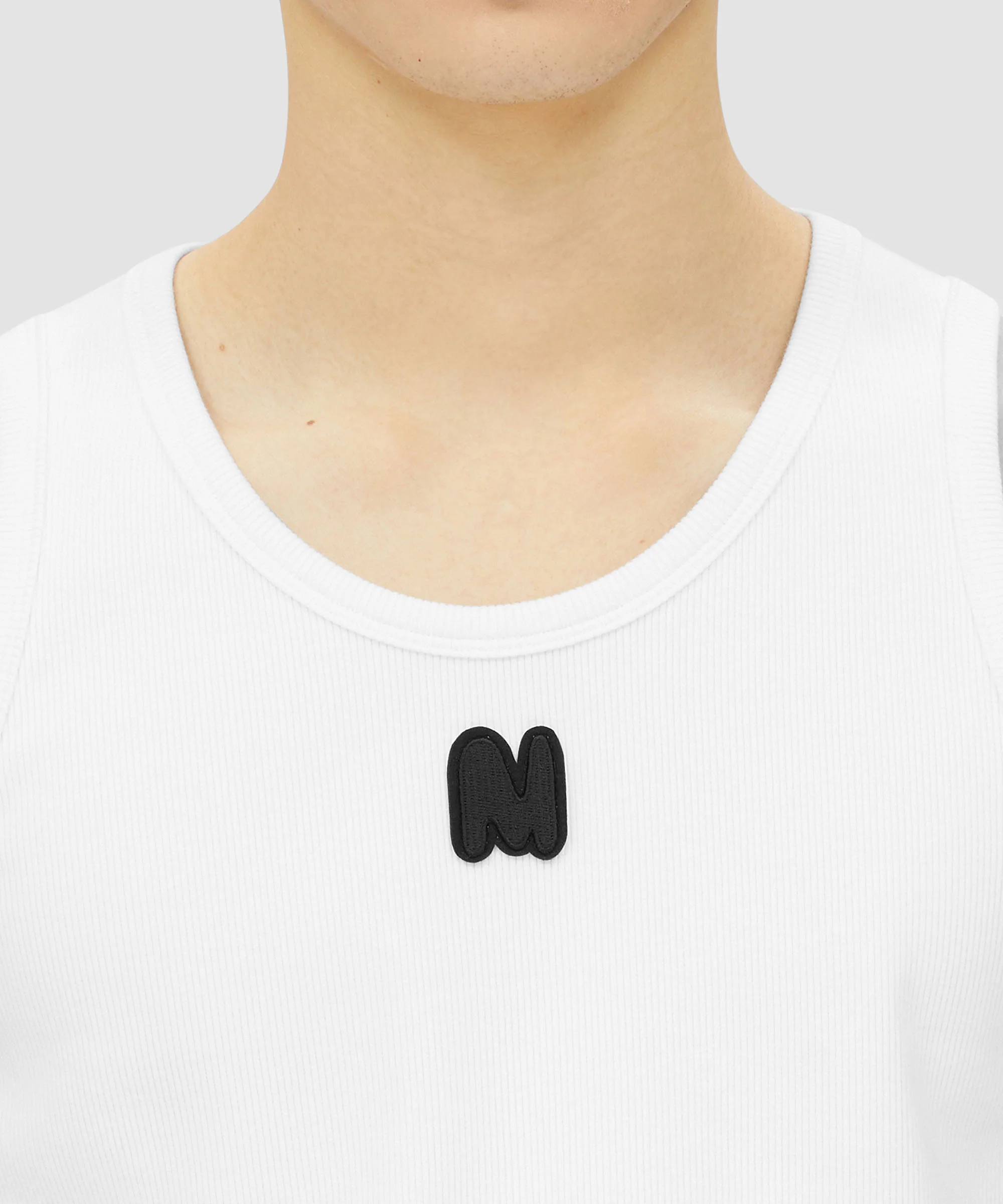 Ribbed jersey "TheMwave" tank top - Image 5
